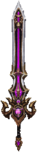 Silver Heart Magic Sword