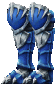 Blue Eye Light Wizard Boots
