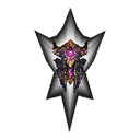 Silver Heart Crusader Shield